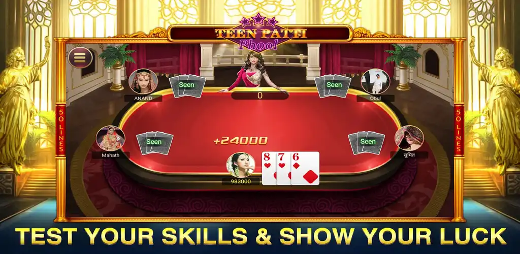 Play Up Down Lucky -3 Patti as an online game Up Down Lucky -3 Patti with UptoPlay