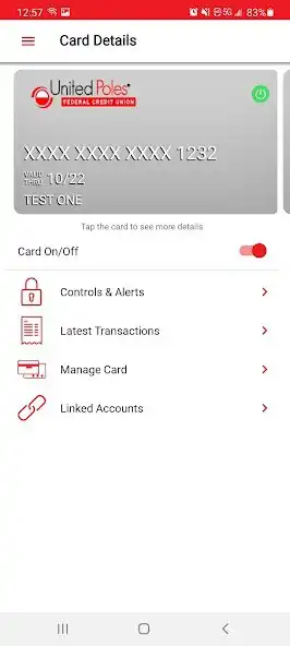 Play UPFCU Debit Card Controls App  and enjoy UPFCU Debit Card Controls App with UptoPlay