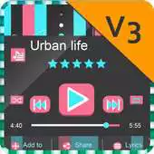 Free play online Urban life PlayerPro Skin APK