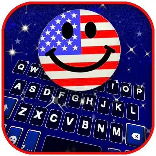 Play USA Emoji Keyboard Background APK