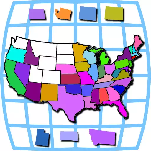 Free play online USA Map Puzzle APK