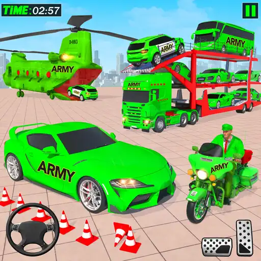 Play US Army Vehicle Transport Game APK