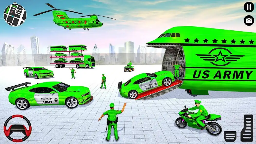 Play US Army Vehicle Transport Game  and enjoy US Army Vehicle Transport Game with UptoPlay