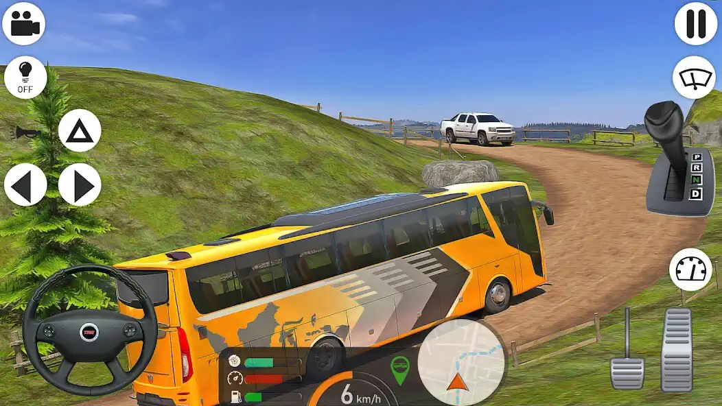 Play US Bus Simulator Driving Game as an online game US Bus Simulator Driving Game with UptoPlay