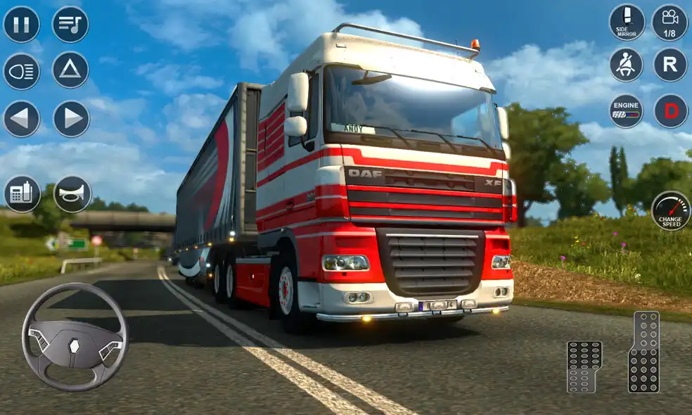 Play US Cargo Euro Truck Simulator as an online game US Cargo Euro Truck Simulator with UptoPlay