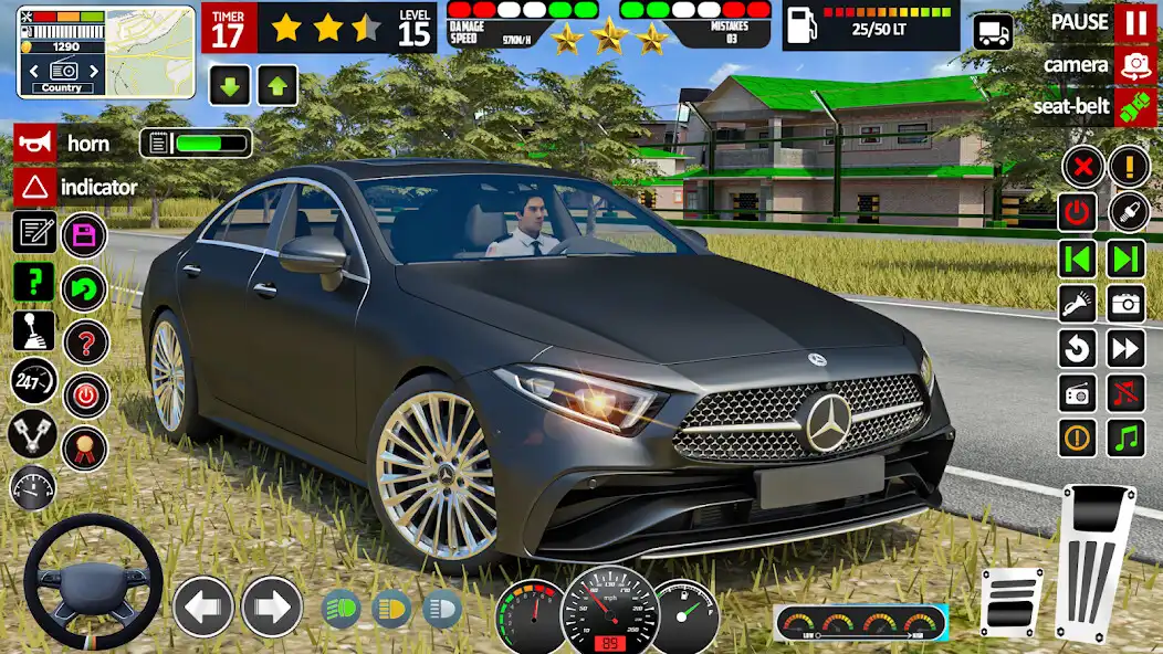 Play US Car Parking School Car Game as an online game US Car Parking School Car Game with UptoPlay