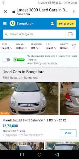 Play Used cars for sale Bangalore as an online game Used cars for sale Bangalore with UptoPlay