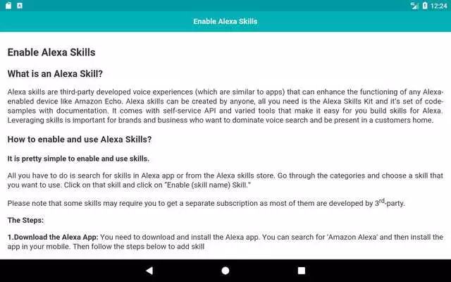 Play User Guide for Alexa