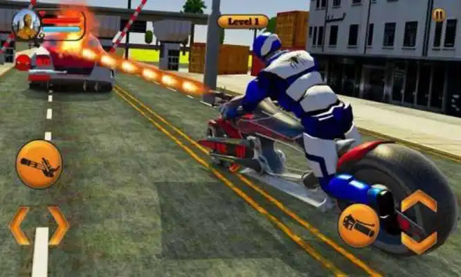 Play US Police Spider Robot: Moto Hero Gangster Chase