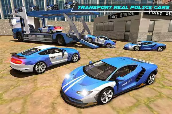 Play US Police Transport Truck Driving Simulator