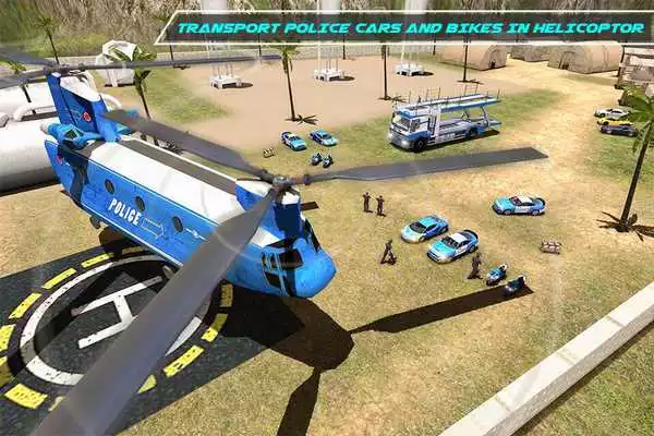 Play US Police Transport Truck Driving Simulator