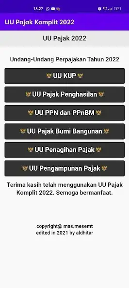 Play UU Pajak Komplit 2022  and enjoy UU Pajak Komplit 2022 with UptoPlay