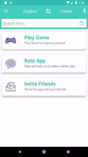 Play Uzbek English Dictionary  and enjoy Uzbek English Dictionary with UptoPlay