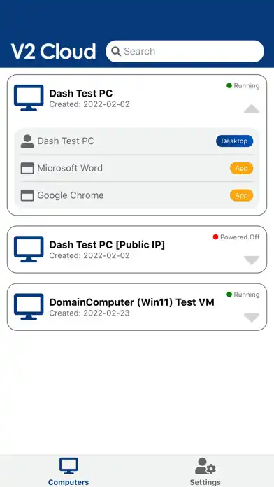 Play v2cloud as an online game v2cloud with UptoPlay