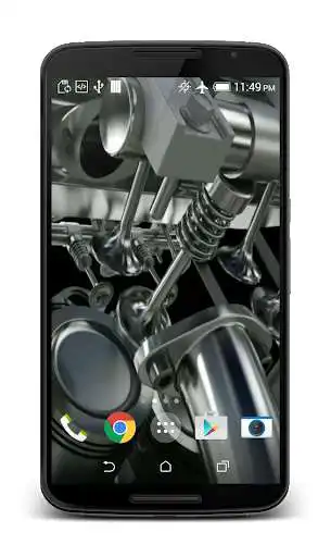 Play V8 Engine 3D Live Wallpaper