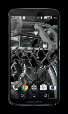 Play V8 Engine 3D Live Wallpaper