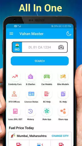 Play Vahan Master - All Vehicle Information & E challan  and enjoy Vahan Master - All Vehicle Information & E challan with UptoPlay