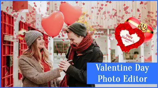 Play Valentine Day Photo Editor as an online game Valentine Day Photo Editor with UptoPlay