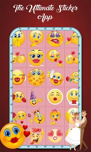 Play Valentine Love Emojis -Sticker  and enjoy Valentine Love Emojis -Sticker with UptoPlay