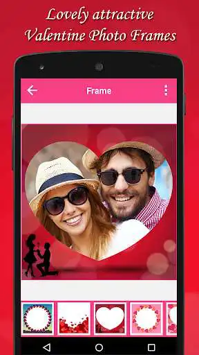 Play APK Valentine Love Photo Frames  and enjoy Valentine Love Photo Frames with UptoPlay com.autocutpaste.valentinephotoeditor