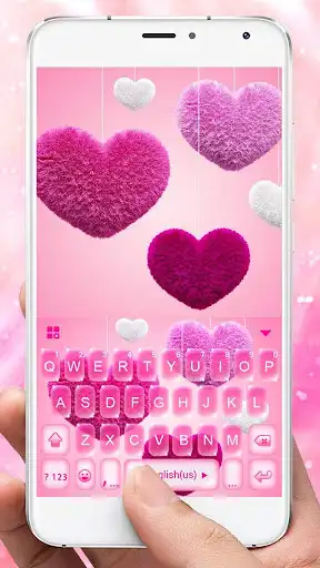 Play Valentine Plush Heart Keyboard Theme  and enjoy Valentine Plush Heart Keyboard Theme with UptoPlay