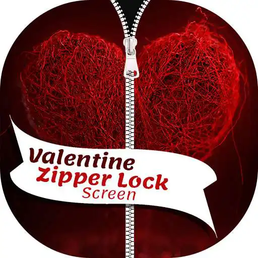 Free play online Valentine Zipper Lock Screen  APK