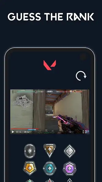 Play Valorant Lineup-Guess The Rank as an online game Valorant Lineup-Guess The Rank with UptoPlay