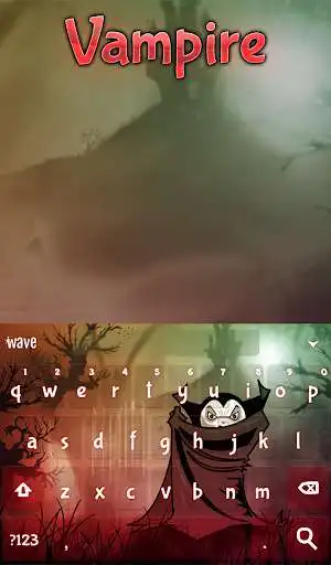 Play Vampire Animated Keyboard + Live Wallpaper