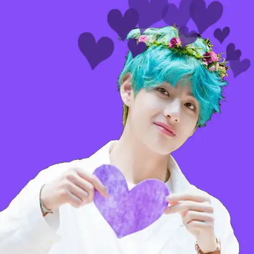 Play V BTS stickers ARMY APK