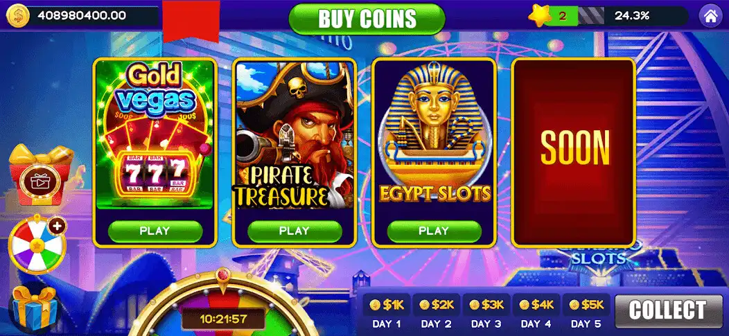 Play Vegas Casino Slots Machine 777  and enjoy Vegas Casino Slots Machine 777 with UptoPlay