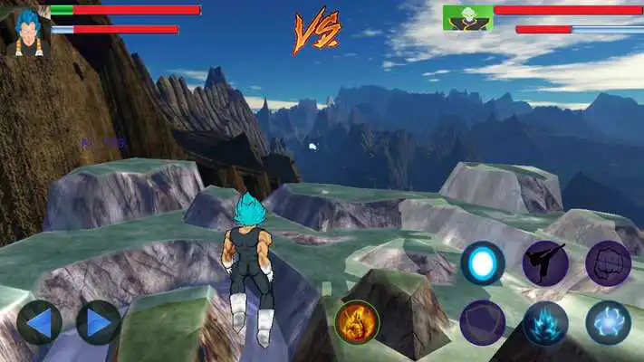 Play Vegeta Titan Battles