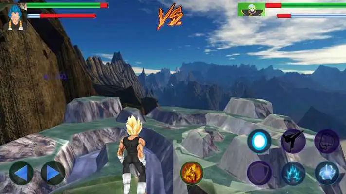 Play Vegeta Titan Battles