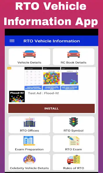 Play Vehicle information app - RTO  and enjoy Vehicle information app - RTO with UptoPlay