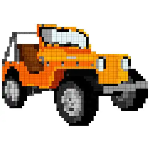 Free play online Vehicles Color by Number: Cars,Planes,Bikes,Trains APK