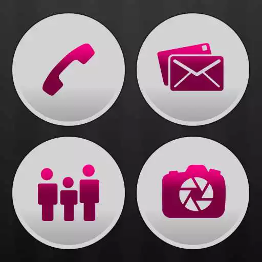 Play Velvet Pink Icons APK