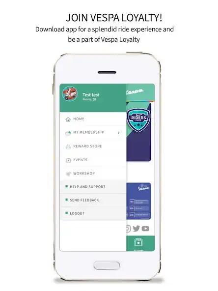 Play Vespa loyalty as an online game Vespa loyalty with UptoPlay