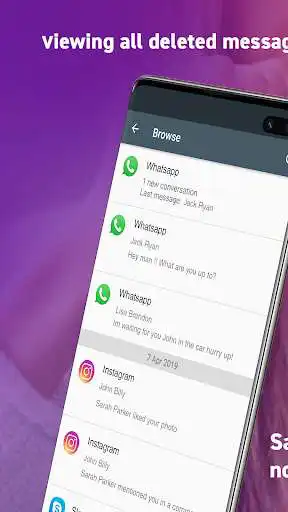 Play Vibo Notification history: Whats deleted messages  and enjoy Vibo Notification history: Whats deleted messages with UptoPlay