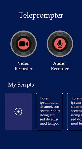 Play Video  Audio Teleprompter  and enjoy Video  Audio Teleprompter with UptoPlay