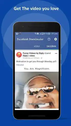 Play Video Downloader for Facebook 2020 as an online game Video Downloader for Facebook 2020 with UptoPlay