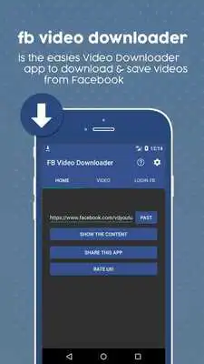 Play Video Download for FB as an online game Video Download for FB with UptoPlay