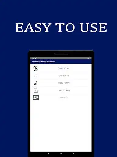 Play Video Editor Pro by Leon Applications  and enjoy Video Editor Pro by Leon Applications with UptoPlay