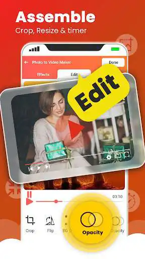 Play Video maker: Slideshow maker with Picture collage as an online game Video maker: Slideshow maker with Picture collage with UptoPlay