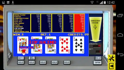 Play Video Poker Double Bonus as an online game Video Poker Double Bonus with UptoPlay