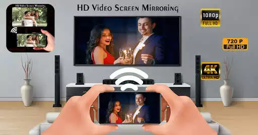 Play Video Screen Mirroring to TV  and enjoy Video Screen Mirroring to TV with UptoPlay