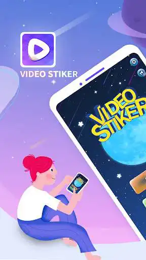 Play Video Sticker - Add stickers to video  and enjoy Video Sticker - Add stickers to video with UptoPlay