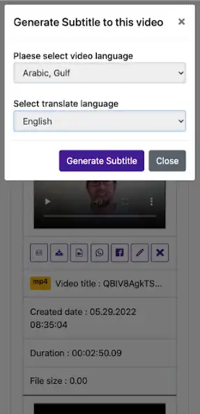 Play Video Subtitle Generator as an online game Video Subtitle Generator with UptoPlay