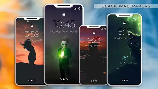 Play Video Wall - Black Wallpaper  and enjoy Video Wall - Black Wallpaper with UptoPlay