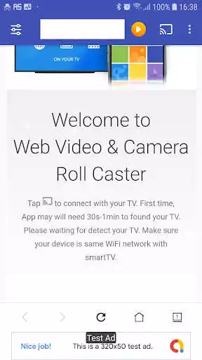 Play Video Web Cast to TV  and enjoy Video Web Cast to TV with UptoPlay