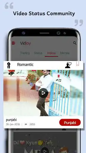 Play VidJoy- Video Status, Quotes, Shayari, Hindi Jokes as an online game VidJoy- Video Status, Quotes, Shayari, Hindi Jokes with UptoPlay