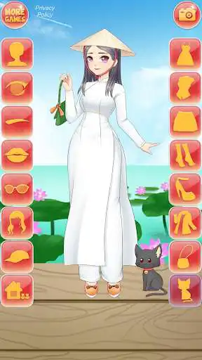 Play Vietnamese Anime Girls - Vietnam Fashion as an online game Vietnamese Anime Girls - Vietnam Fashion with UptoPlay